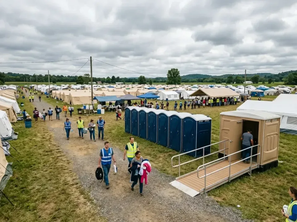 disaster-relief-camp-restrooms-010 — frequently asked questions, Dumpster & Portable Bathrooms Rental in Jonesville, MI